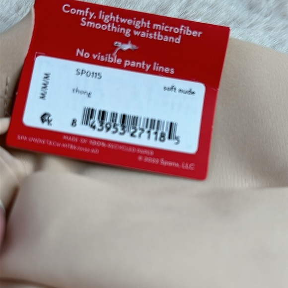 SPANX | Everyday Seamless Shaping Thong, in Soft Nude, Size M, NWT - Picture 6 of 12